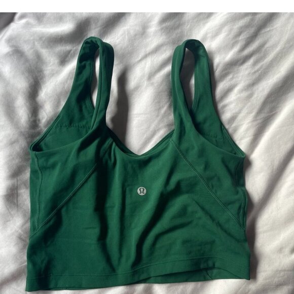 Lululemon Align Set - High-Rise Pant 25" & Tank Top Everglade Green - Picture 8 of 12